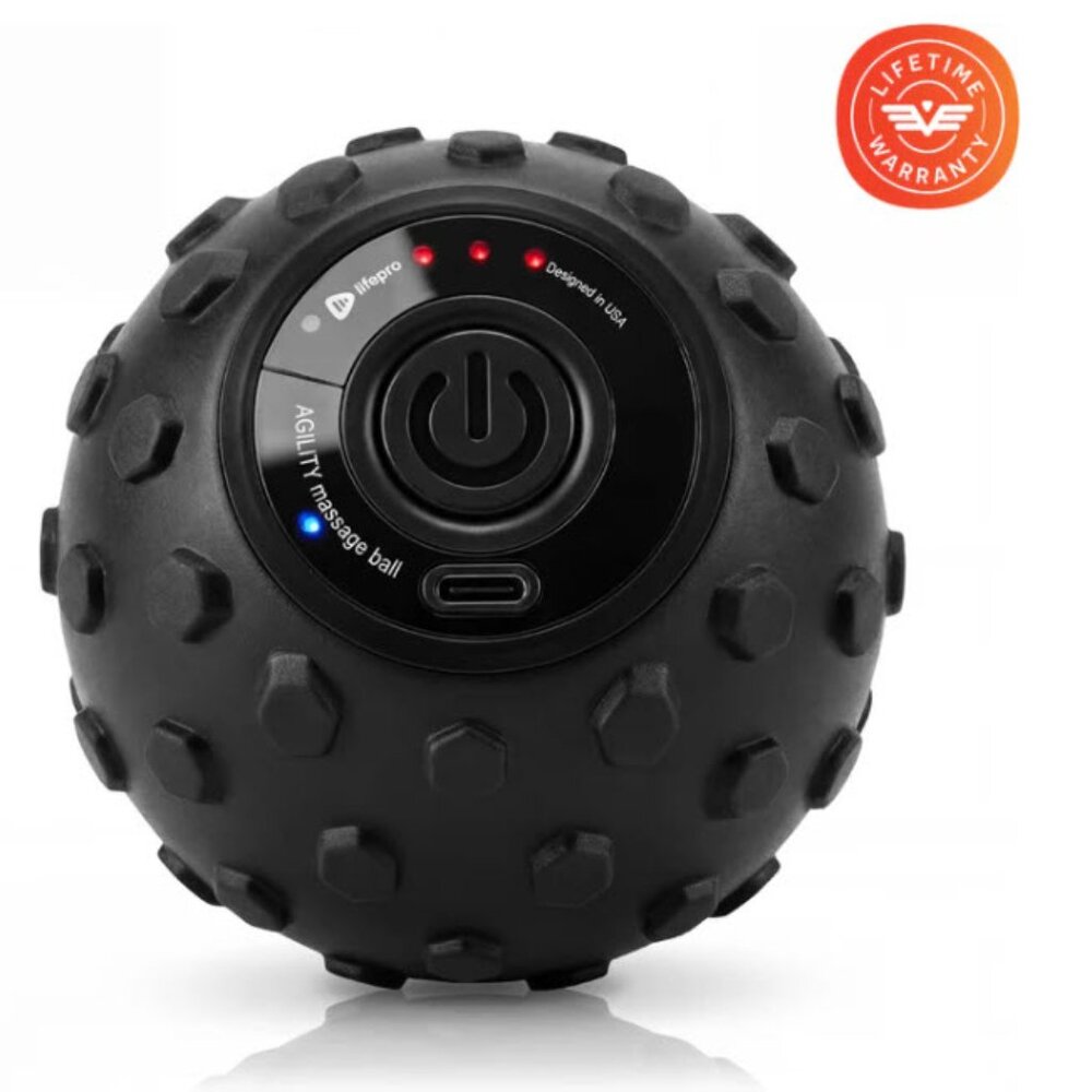 LifePro Agility 4-Speed Vibrating Massage Ball | Deep Tissue | Trigger Points